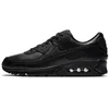 Image de Nike Nike Air Max 90 Leather - Heren Sneakers - Black/Black-Black