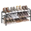 Image de SONGMICS schoenenrek, metaal, in hoogte verstelbaar, 10 paar - 85 cm - zwart