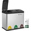 Image de Keukenprullenbak   3x8 liter   Zwart