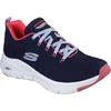 Image de Skechers Arch Fit-Comfy Wave Dames Sneakers - Navy/Hot Pink