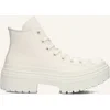 Image de Converse Chuck Taylor All Star Heel Hi Sneakers Dames - Leren Sneaker - Wit