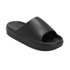 Image de CONVERSE Essential Slide Sandalen A12174C - Uniseks, Comfortabel Plat ontwerp voor Zomer, Zwart