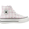 Image de CONVERSE CHUCK TAYLOR ALL STAR PLATFORM GINGHAM Roze 38 EU