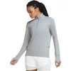 Image de Nike W NK DF ELEMENT TOP HZ Dames Sporttrui - Maat L