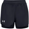 Image de Under Armour UA Fly By 2 - in - 1 Shorts Dames Sportbroek - Zwart