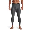Image de Under Armour HeatGear Legging Heren - thermobroek - grijs - Mannen