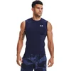 Image de Under Armour HeatGear SL Shirt Heren - thermoshirts - navy (marineblauw) - Mannen