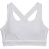 Image de Under Armour Crossback Mid Bra-WHT Dames Sportbeha - Wit - Halo Grijs