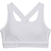 Image de Under Armour Crossback Mid Bra-WHT Dames Sportbeha - Wit - Halo Grijs
