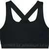 Image de Under Armour Crossback Mid Bra-BLK Dames Sportbeha - Zwart - Jet Grijs