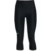 Image de Under Armour Tech Hi Capri-BLK Dames Sportbroek - Zwart - Wit