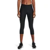 Image de Under Armour Tech Hi Capri-BLK Dames Sportbroek - Zwart - Wit