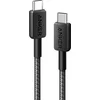 Image de Anker 322 (60W) Gevlochten USB-C naar USB-C Kabel 1.8M - Zwart