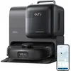 Image de eufy Robotstofzuiger Omni E28, draagbare dieptereiniger, HydroJet dweilsysteem, 20.000 Pa zuigkracht, DuoSpiral borstels die ontklitten, CornerRover arm voor het schoonmaken van hoeken, alles-in-één-station, voor gezinnen met huisdieren en kinderen.