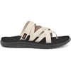 Image de Teva W Voya Zillesa Dames Slippers - Wit/Zwart - Maat 40