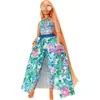 Image de Barbie Extra Fancy Barbiepop - Blond - Gebloemde set - Barbiepop