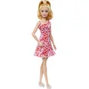 Image de Barbie Fashionistas - Jurk met roze, rode en paarse bloemen - Barbiepop