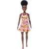 Image de Barbie Loves the ocean - Zomerjurk Bloemen - Barbiepop