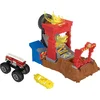 Image de Hot Wheels Monstertrucks Arena Slopers Uitdaging met het Hoogste Brandalarm