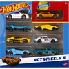 Image de Hot Wheels - Basisset van 8 Auto's en Trucks - Schaal 1:64 - Speelgoedvoertuig