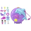 Image de Polly Pocket DOLFIJNEN REDDEN EN SPELEN Compacte Speelset