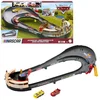 Image de Disney en Pixar Cars NASCAR Baanwisselrace Speelset met 2 Speelgoedauto's - Inclusief Bliksem McQueen