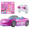 Image de Hot Wheels Barbie Cabriolet met Afstandsbediening - Speelgoedvoertuig
