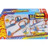 Image de Hot Wheels Track Creator Set met Drievoudige Looping - Met speelgoedauto - Baanbouwset