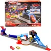 Image de Disney en Pixar Cars Piston Cup Stuntbaan Speelset - Met Bliksem McQueen speelgoedauto