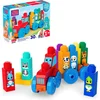 Image de Mega Bloks dieren tractor kleurrijk bouwspeelgoed