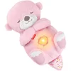 Image de Fisher-Price Bedtijd Otter - Roze pluchen babyspeelgoed