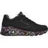 Image de Skechers Uno - Loving Love Dames Sneakers - Black/Black