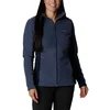 Image de Columbia Basin Trail  Iii Fleece Met Volledige Rits Blauw XL Vrouw