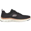 Image de Skechers Flex Appeal 4.0 - Brilliant V Dames Sneakers - Black/Rose Gold