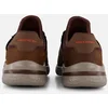 Image de Skechers Delson 3.0 Ezra Instappers bruin Leer - Maat 45