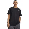 Image de Men's UA Logo Embroidered Heavyweight Short Sleeve - BLK-WHT Size : SM