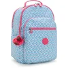 Image de Kipling Seoul College Rugzak - Ruime Meisjes Schoolrugzak 32 Liter - Schooltas met Laptopvak 15" - Dreamy Geo