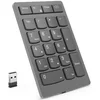 Image de Lenovo Go Wireless Numeric Keypad - Toetsenpaneel draadloos - 2.4 GHz - toetsschakelaar: Scissor-Key - stormgrijs - detailhandel