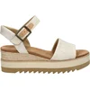 Image de Toms Diana Sandalen - Met Sleehak - Dames - Beige - Maat 36