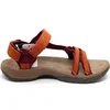 Image de Teva W Terra Fi Lite Suede Dames Sandalen - Rood/Oranje - Maat 41