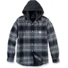 Image de Carhartt Jacke Flannel Fleece Lined Hooded Shirt Jac Elm-2XL