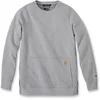 Image de Carhartt Damen Relaxed Fit Lightweight Sweatshirt Asphalt Heather-L