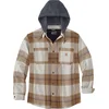 Image de Carhartt Rugged Flex Flannel Hooded Overhemd - Maat L -
