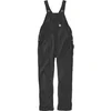 Image de Carhartt Damen Overall Relaxed Fit Denim Bib Overal Black-L