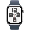 Image de Apple Watch SE - 44mm - Silver Aluminium Case with Storm Blue Sport Band - S/M