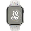 Image de Apple Watch Pure Platinum Nike Sport Band - 45mm - M/L