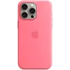 Image de Apple Silicone Backcover MagSafe voor de Apple iPhone 15 Pro Max - Pink