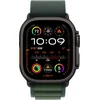 Image de Apple Watch Ultra 2 GPS + Cellular - 49mm - Zwarte Titanium Case met Dark Green Alpine Loop - Large