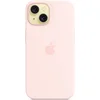 Image de Apple - Siliconen Hoesje - MagSafe - iPhone 15 - Lichtroze