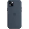 Image de Apple Siliconenhoesje met MagSafe voor iPhone 14 Plus - Stormblauw